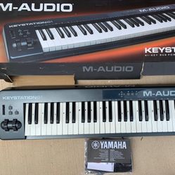 Yamaha: Keystation M-audio Keyboard 