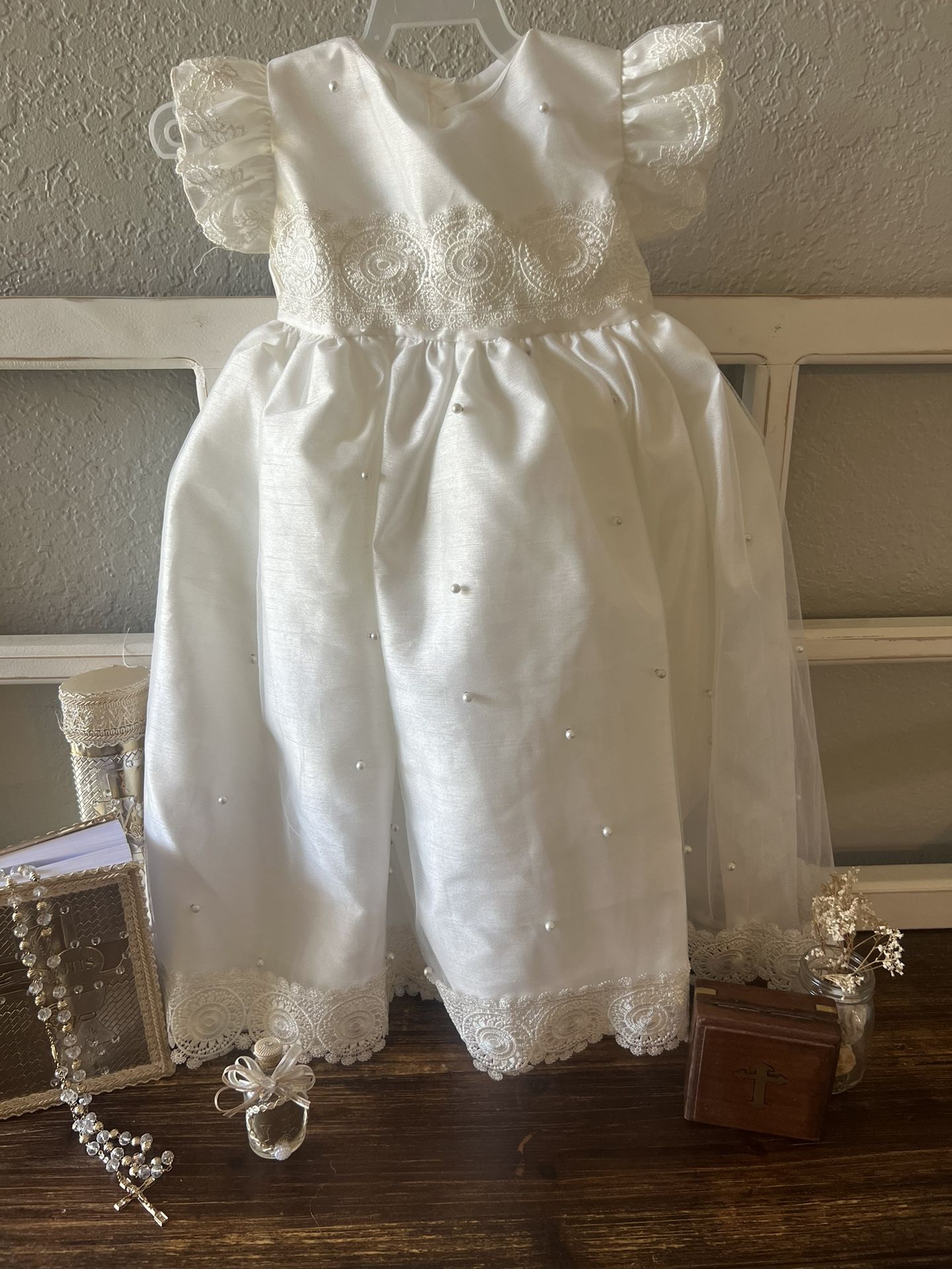 Vestido De Bautismo/ Baptism Dress