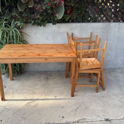 Free Table & Chairs