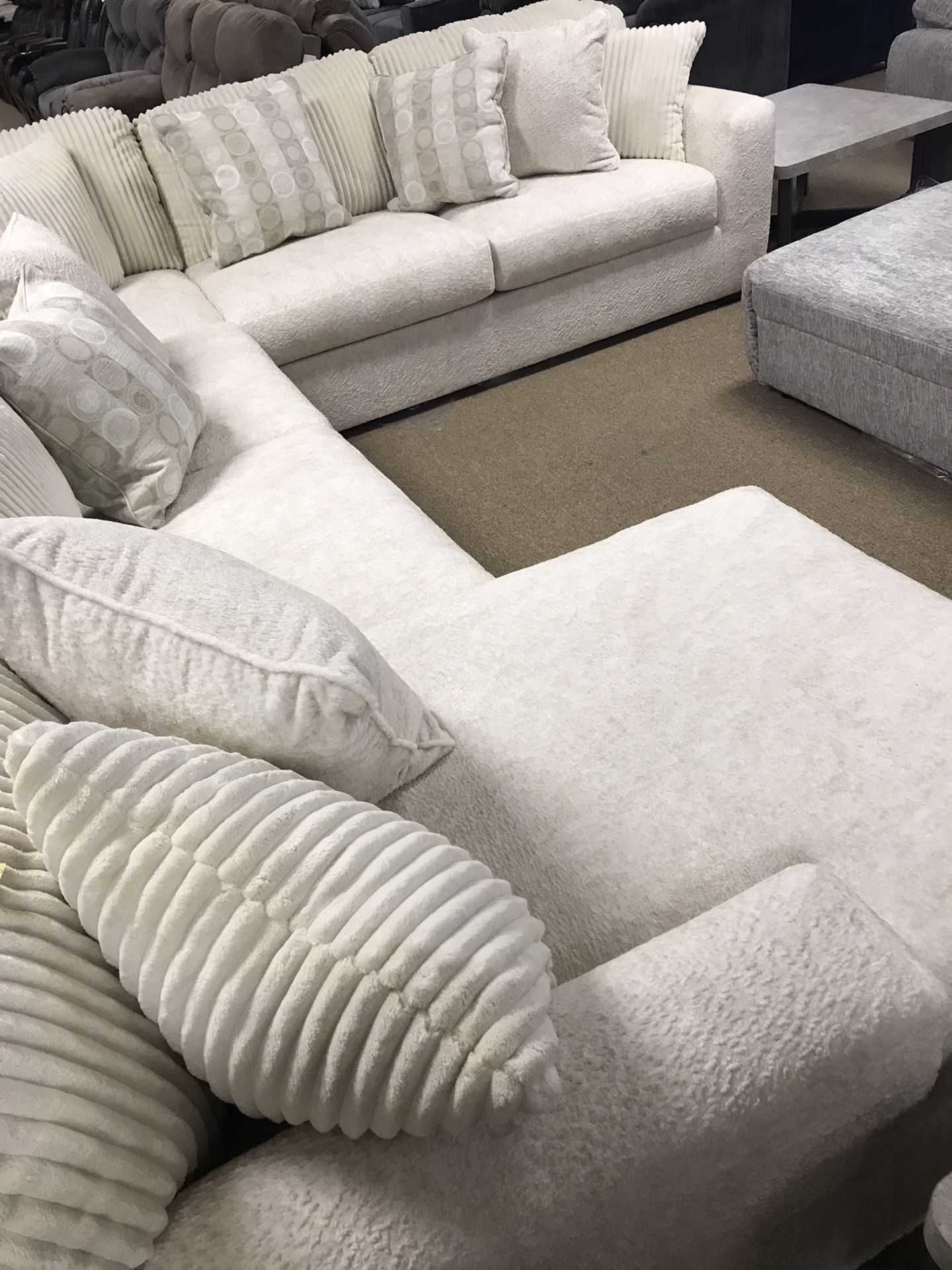Gorgeous Stunning Cozy Ultimate Sectional!