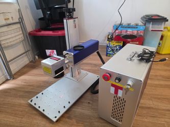 Industrial fiber laser marking machine