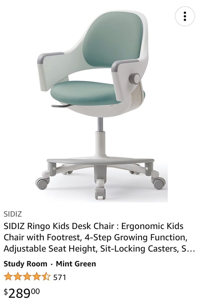Ergonomic kid chairs