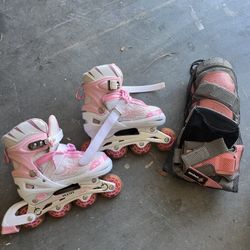 Roller Blades with pads