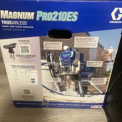 Brand New In Box Garco Magnum Pro210es Paint And Stain Sprayer 