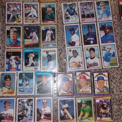 Baseball Cards Some Football 