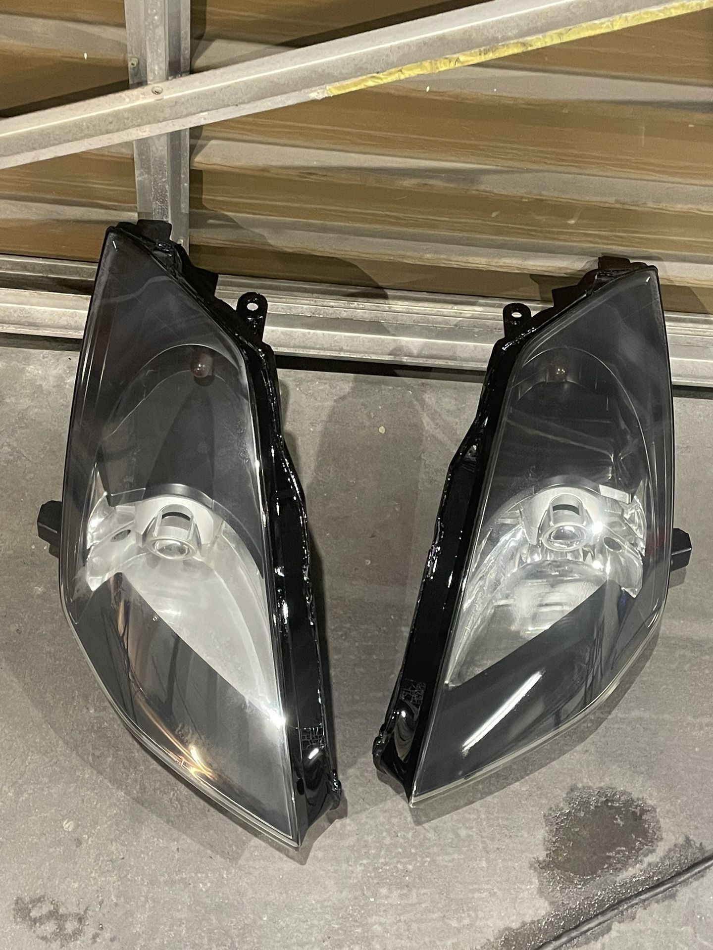 OEM Hid 350z Headlights Inner Housing Custom Black