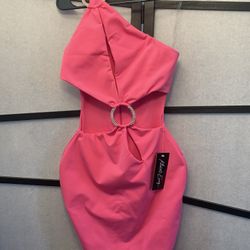 Pink Klosetenvy bodycon dress 