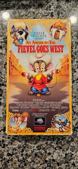 An American Tail- Fievel Goes West VHS