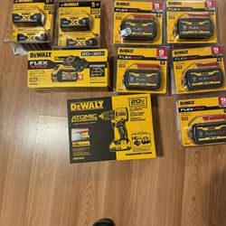 Brand New Batteries, And Tools
