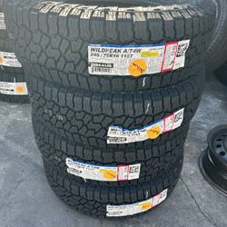 FALKEN WILDPEAK A/T4W 245/75R16XL Price$175 Each