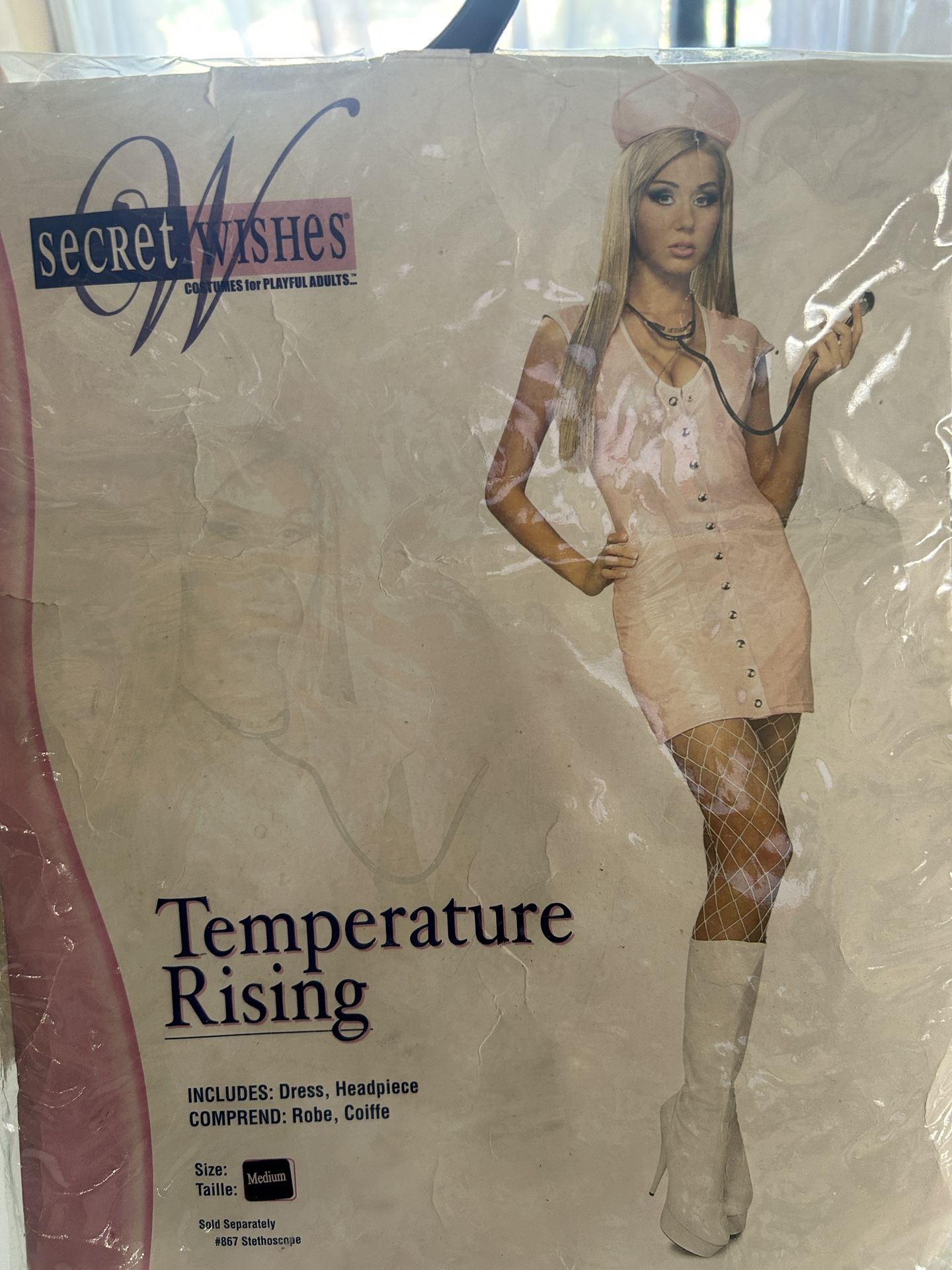 Sexy Halloween Nurse Costume Rising temperature