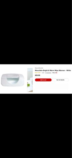 Baby wipe warmer