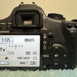 Canon EOS Rebel T1i 15.1MP DSLR Camera + Lens + Extras – Like New