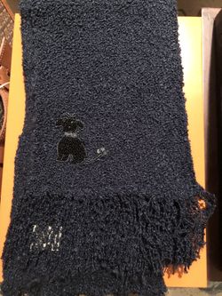 Poodle scarf April Cornell never worn really adorable