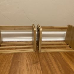 Expandable Book Shelves - set of 2