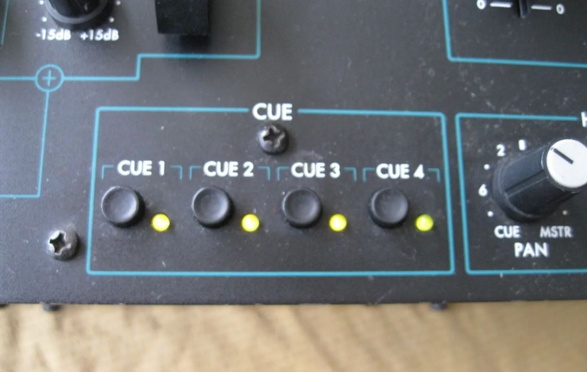 1990’s Rane Mojo 4 ch 19” Rack Mount Mixer