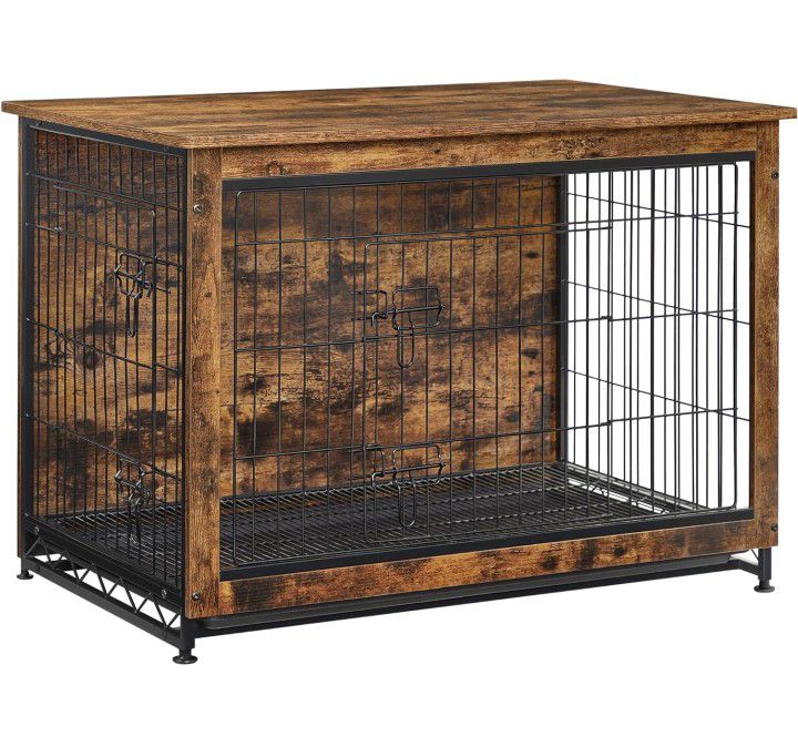 Feandrea Dog Crate End Table