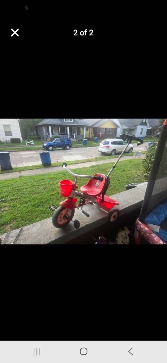 Easy Steer Schwinn Fireman Toddler Bike