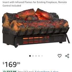 Fire Logs Fire Place Logs Electric Heat 
