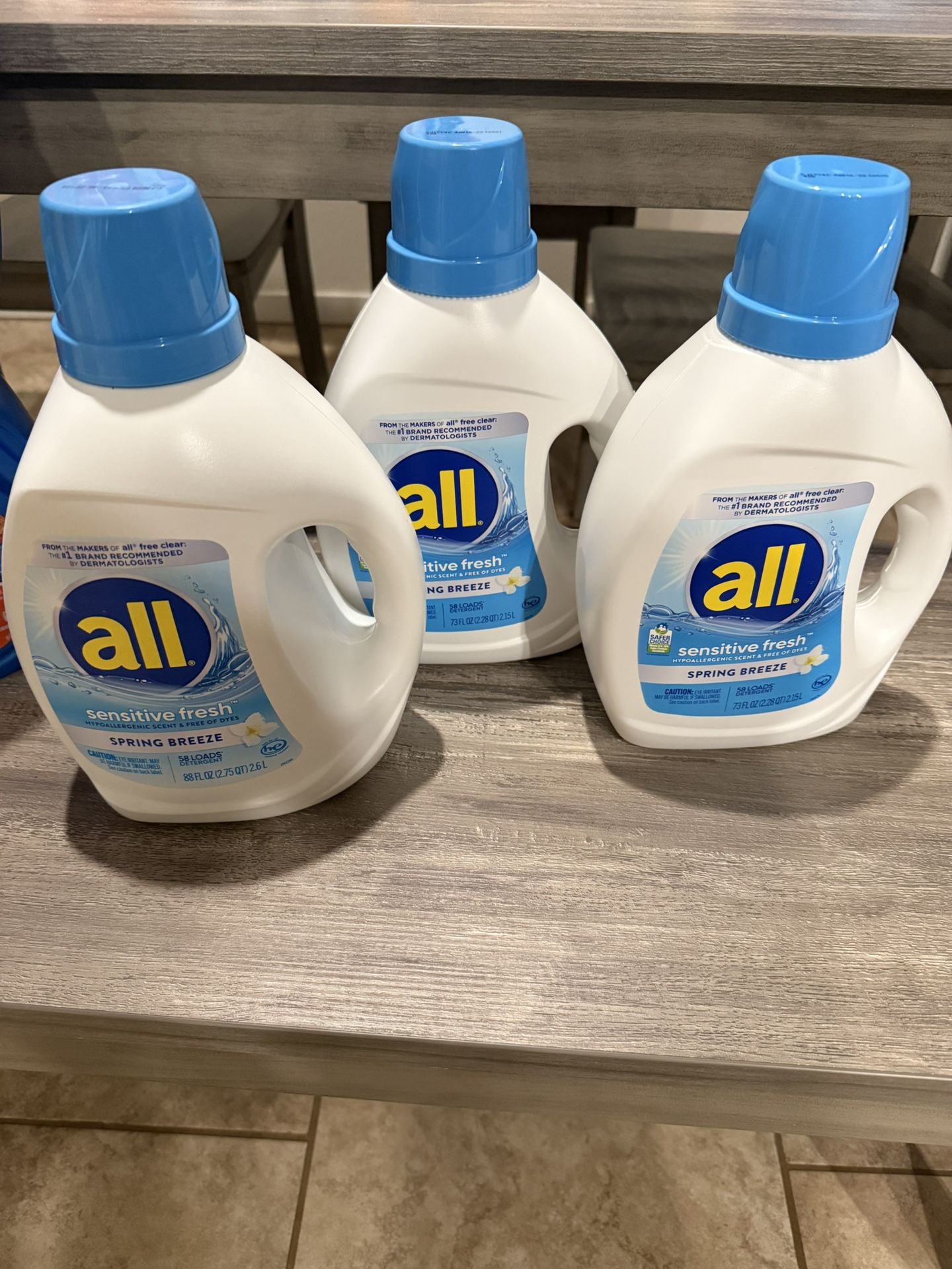 Laundry detergent ALL