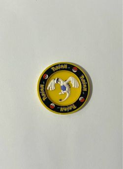 Lugia Pokémon 2000 Nintendo Pokemon The Movie Yellow Promo Coin