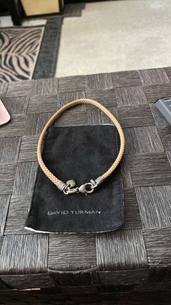Authentic David Yurman braided necklace