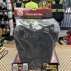 Occidental Leather B3920 Canvas Bolt Bag- Black 