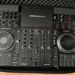 Dj Controlador Mixer DENON  Prime4