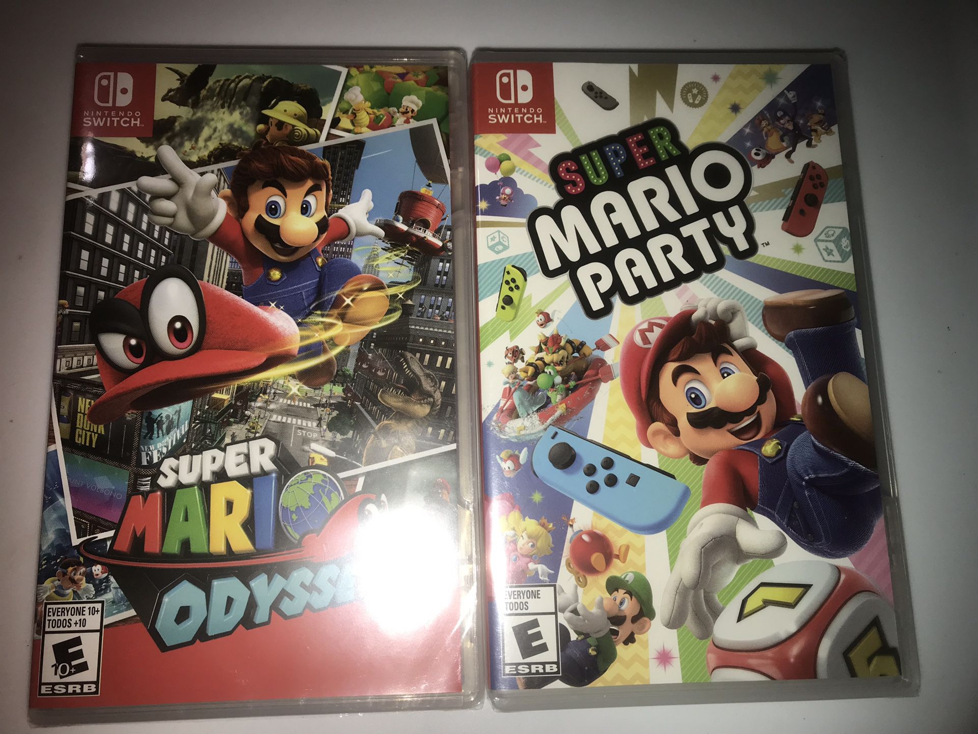 Super Mario Odyssey & Super Mario Party