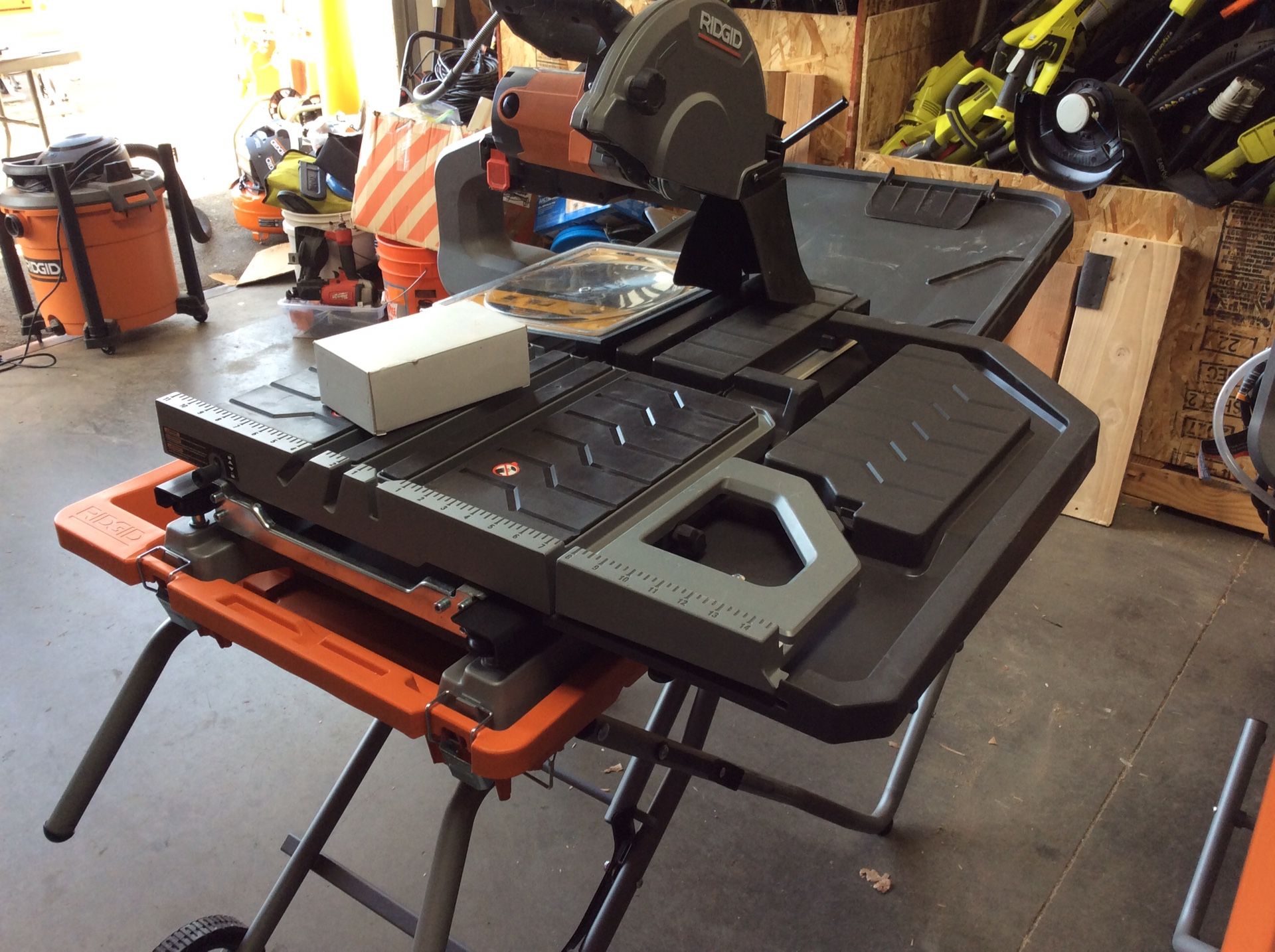 Ridgid R4092 10” Wet Tile Saw for Sale in Murrieta, CA OfferUp