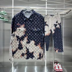 Louis Vuitton Suit Fire Cloud
