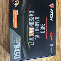 B450 GAMING PRO CARBON MAX  WIFI