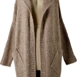 Miracle USA Harvest Hooded Cardigan Brand New Sz M/L