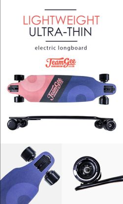 Team gee electric longboard