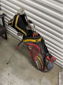 Golf set with bag