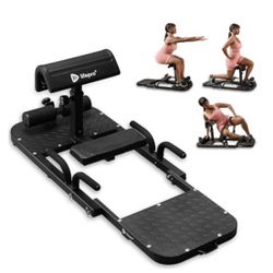 Lifepro Hip Thrust Machine – Adjustable Glutes Workout Equipment for Home – GluteBlast Foldable Booty Builder, Sissy Squat Machine