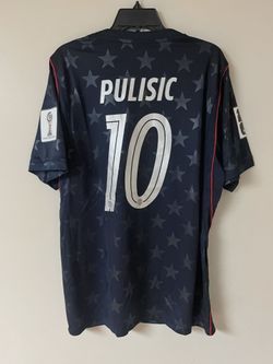 BNWT USMNT #10 PULISIC WORLD CUP BLACK FANS VERSION JERSEY SIZE MEN'S 2XL(FITS LIKE XL)