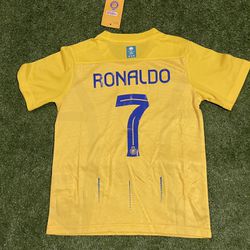 Kids Cristiano Ronaldo Al Nassar Uniform Kit 