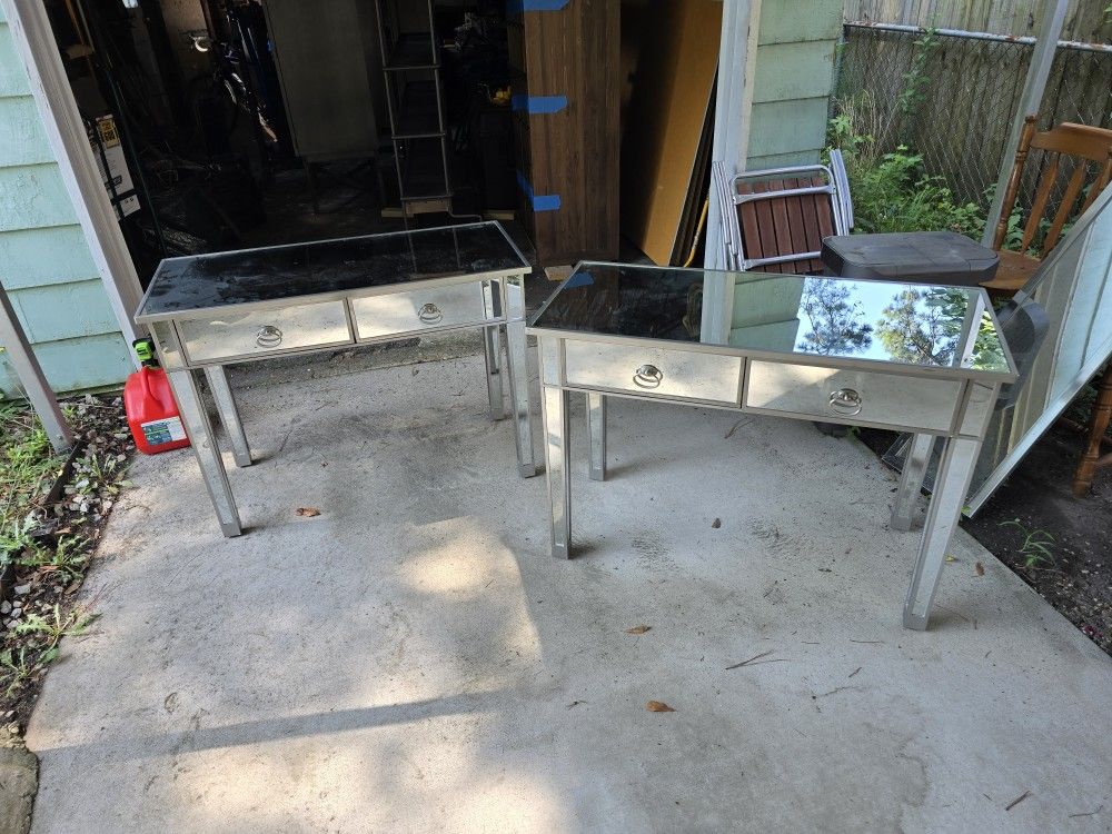 Mirror Finish End Tables