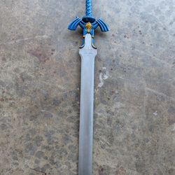 Metal Zelda Master Sword