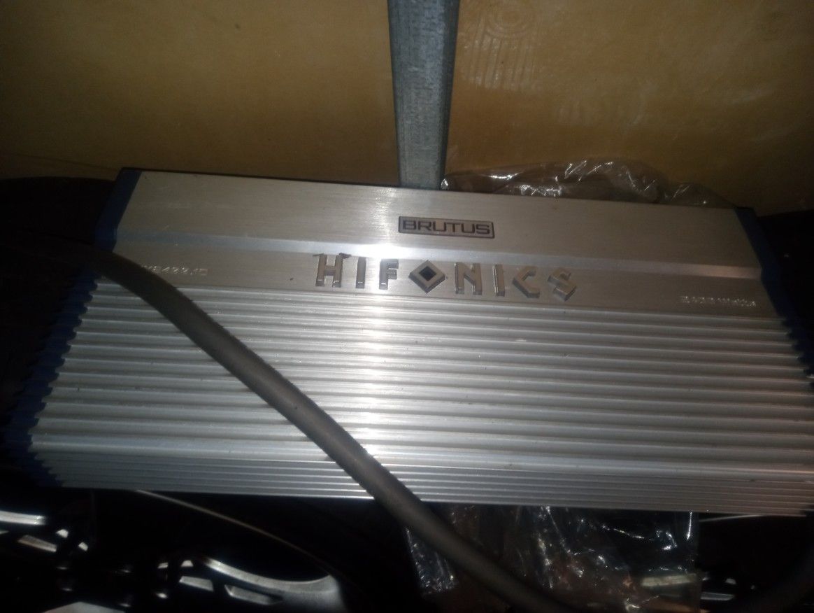 Car Audio Amplifiers And Subs