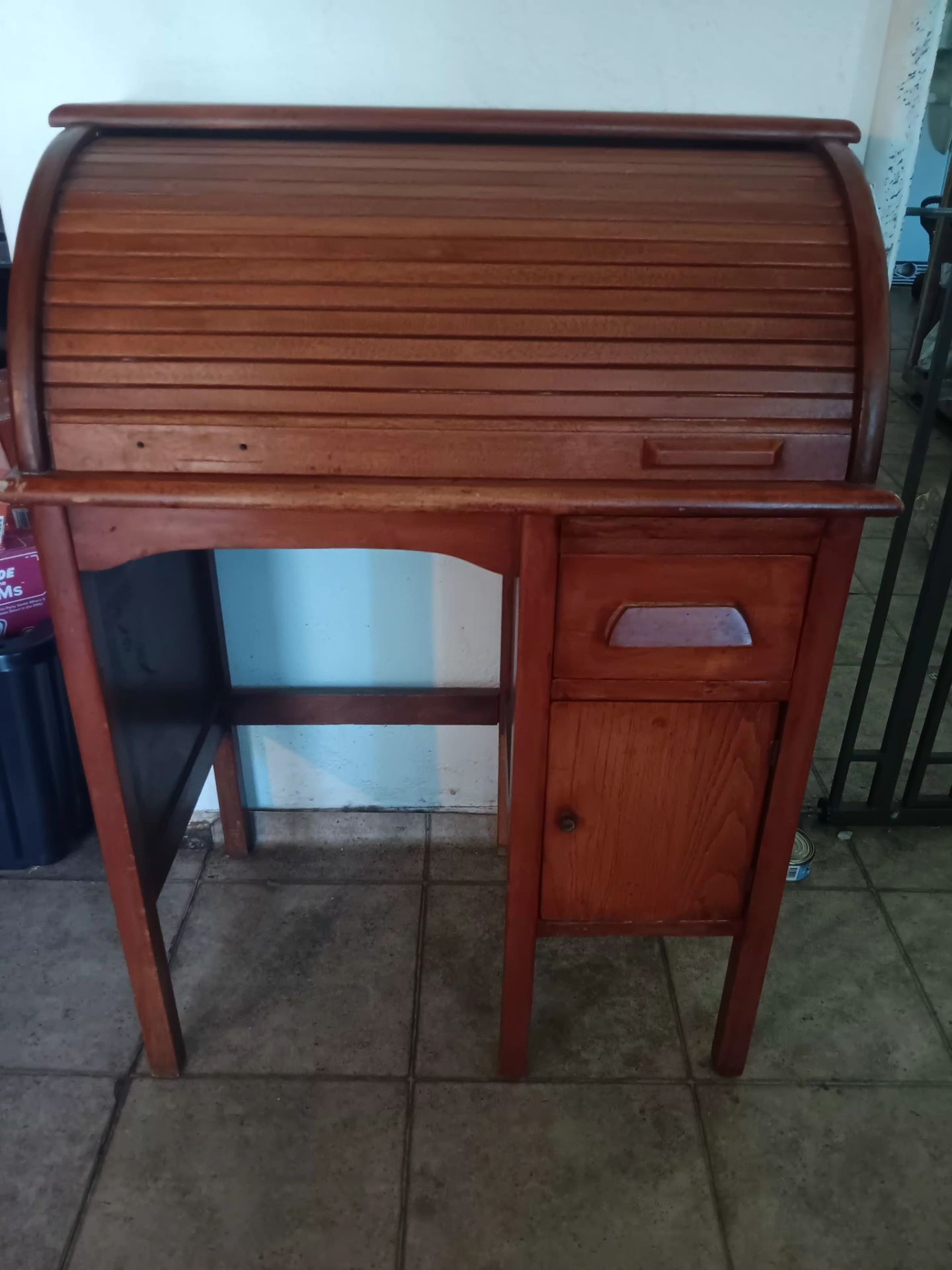 Antique Small Roll Top Desk