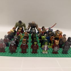 LEGO Marvel Minifigure Lot