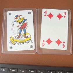 Louis Vuitton Playing Card | Joker & 4 Diamond