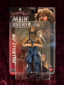 WWE Saturday nights main event elite series 1 Hillbilly Jim