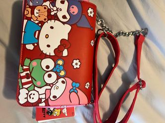 Sanrio loungefly, hello kitty crossbody purse, USH sanrio