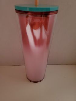 Starbucks pink tumbler