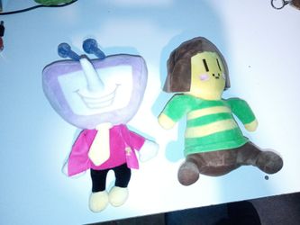 Undertale/ deltarune plushies