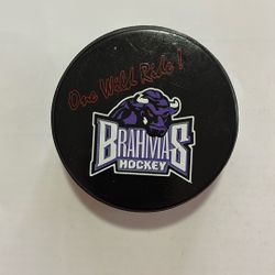 RARE    TEXAS BRAMAS HOCKEY PUCK
