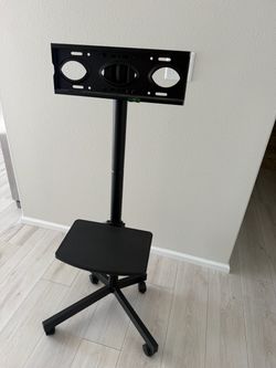 Rolling TV stand